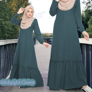 Wati Ruffle Jubah B