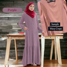 Load image into Gallery viewer, Qasiba Wavy Jubah