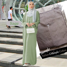 Load image into Gallery viewer, Pepper Italian Crumple Cotton Kaftan