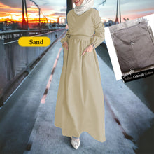 Load image into Gallery viewer, Xixili Back Zip COTTON Jubah