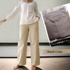 Hei Cotton Loose Pants