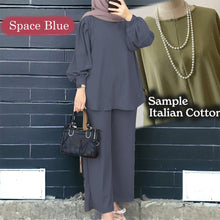 Load image into Gallery viewer, Uno Cotton Loose Pants Set Set B