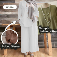 Load image into Gallery viewer, Namila Cotton Loose Pants Set B