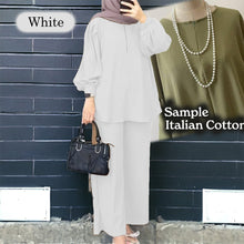 Load image into Gallery viewer, Uno Cotton Loose Pants Set Set B