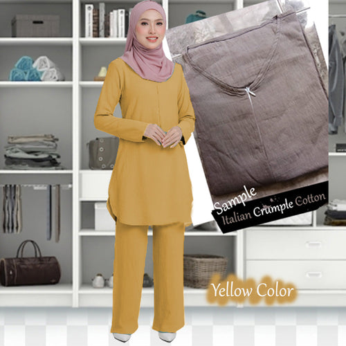 Yalina Cotton Muslimah Set B